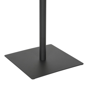 Masă Nerobian, nuc/gri, 70x70x75 cm - Img 6