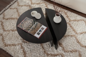 Măsuță de cafea Model Orion, Lemn Negru - Img 4