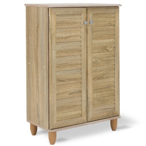Pantofar cu capacitate 10 perechi, finisaj Sonoma, 60 × 34,5 × 91,5 cm