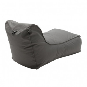 Puf Bean Bag Impermeabil Lara Gri Inchis - Img 2