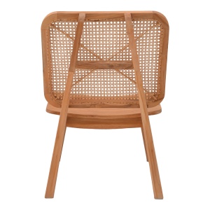 Scaun cu Brate Model Viborg, Natur, 60x75x87 cm - Img 5