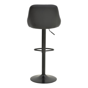 Scaun de bar Boronez, negru, 47x49x112 cm - Img 6