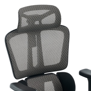 Scaun de birou ErgoFlow, negru/gri, 73x64x112-135 cm - Img 7
