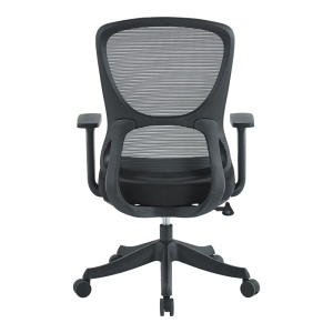 Scaun de birou Litulo, negru, 51x50.5x98/106 cm - Img 4