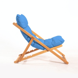 Scaun de gradina My006 Albastru 59x90x44 cm - Img 2