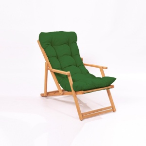 Scaun de gradina My008 Verde 66x110x48 cm - Img 1