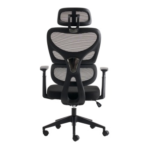 Scaun directorial Cadrey, negru, 67x64x120-128 cm - Img 6