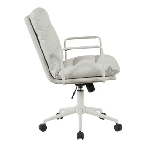 Scaun directorial Kreno, gri, 56x67x89-97 cm - Img 4