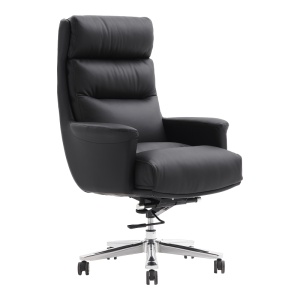 Scaun directorial Nagal, negru, 71x73x117-123 cm