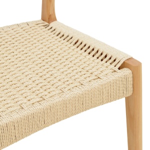 Scaun Karlinda, natural, 47.5x55x81 cm - Img 8
