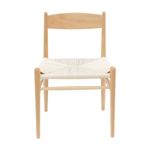Scaun Model Conan, Natur, 52x46x78 cm - Img 3