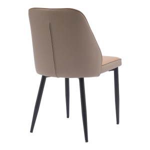 Scaun Model Onyer, Maro/Gri, 48x60x83 cm - Img 3
