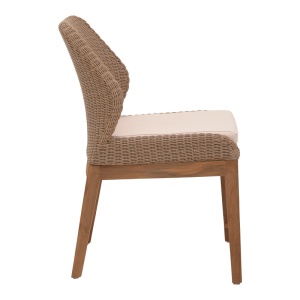 Scaun Model Swinton, Natur/Crem, 53x63x86 cm - Img 3