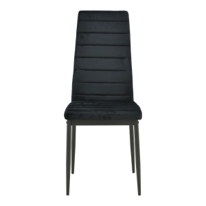 Scaun Parker, negru, 39.5x48x95 cm - Img 4
