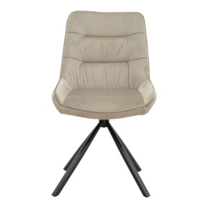 Scaun Wori, bej/negru, 48x56x82 cm - Img 4