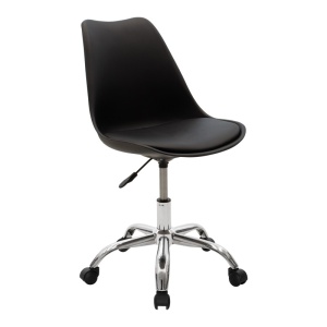 Set birou de 3 piese, negru - Img 2