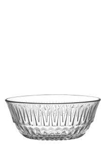 Set boluri de sticlă, 6 bucati LV Transparent 12.5x12.5x5.1 cm - Img 4