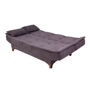 Set canapea extensibilă Kelebek Antracit 190x90x85 cm - Img 10