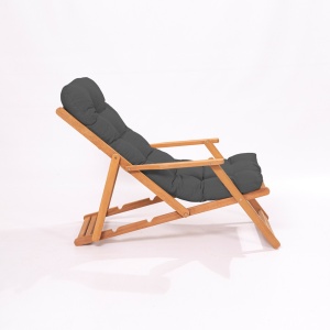 Set masa si scaune de gradina (3 piese) My007 Gri 40x40x40 cm - Img 4