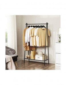 Suport pentru umerase, Songmics, Negru, HSR23BK, 92 x 33 x 153 cm - Img 7