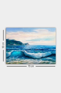 Tablou 1007211319 Multicolor 50x70x3 cm - Img 3