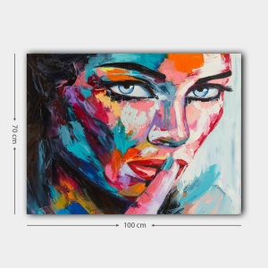 Tablou 511595950 Multicolor 70x100 cm - Img 3