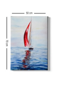 Tablou Kanvas Multicolor 50x70x3 cm - Img 3