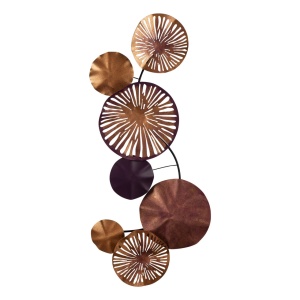 Tablou metalic Astrid Multicolor 79x35 cm - Img 6