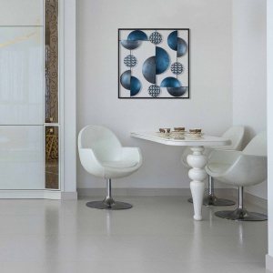Tablou metalic Aurora Multicolor 55x55 cm - Img 2