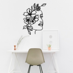 Tablou metalic Farfalla Negru 39x53 cm - Img 4