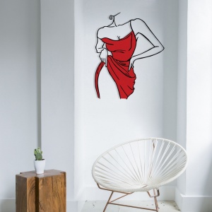 Tablou metalic Natalie Multicolor 56x70 cm - Img 3
