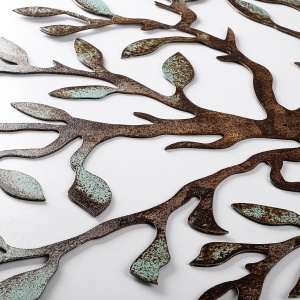 Tablou metalic Tree Multicolor 60x60x1.5mm - Img 6