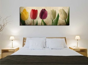 Tablou PC147 Multicolor 30x80x3 cm - Img 2