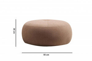 Taburet Ifran Cappuccino 58x38 cm - Img 3