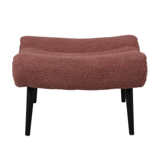 Taburet Silla, roz prăfuit, 68x58x40 cm - Img 5