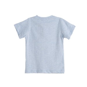 Tricou bebe bleu cu maneca scurta Newness - Img 2