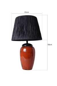 Veioză YL518 Rosu 33x58 cm - Img 3