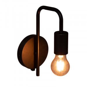 Aplica Zhola E27 40W negru 17x12x25cm - Img 2