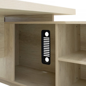 Birou executiv Minimal pe colt dreapta 200x170x75cm - Img 7