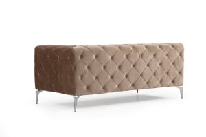 Canapea 4 locuri Como Crem 344x90x72 cm - Img 10