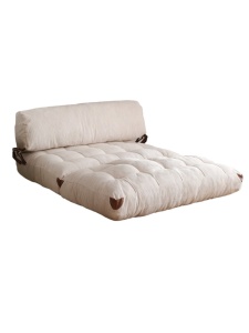 Canapea extensibilă cu 2 locuri Fold Alb 120x79x75 cm - Img 8