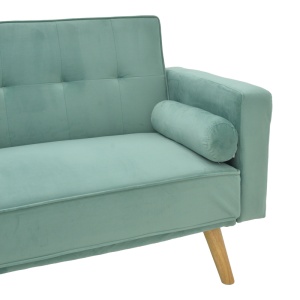 Canapea Extensibila Success, verde menta, 3 locuri, 190x80x84 cm - Img 7