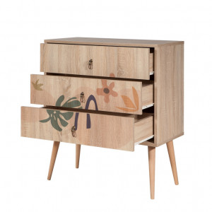 Comoda Model City V8, Multicolor, 80x40x89 cm - Img 4