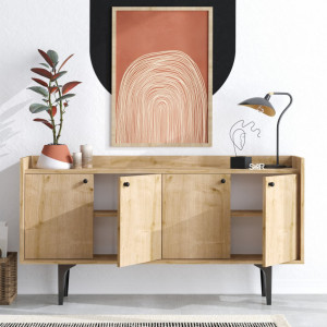 Comoda Model Navi, Stejar, 150x40x80 cm - Img 2