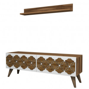 Comoda TV Nisan - Walnut - Img 4