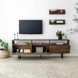 Comoda TV Onda - Walnut - Img 4