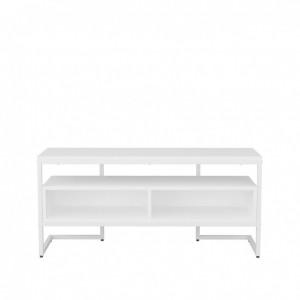 Comoda TV Salvador, Model Merrion, 110x49.9x35 cm, Alb - Img 5