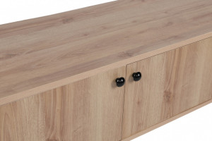 Comoda TV Salvador, Model Sidney, 150x40x50 cm, Stejar - Img 5