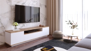 Consola TV Fr7 Verde 180x44.6x44.5 cm - Img 3