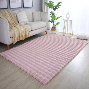 Covor Ambiance V1 Roz 80 x 150cm - Img 3